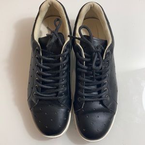 Paul Smith perforated black sneakers size 6